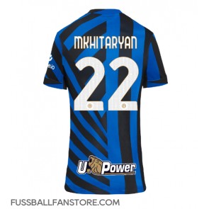 Inter Milan Henrikh Mkhitaryan #22 Replik Heimtrikot Damen 2024-25 Kurzarm